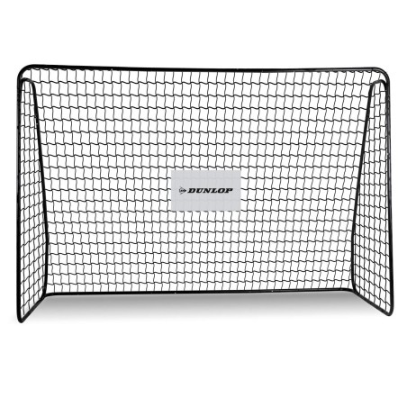 Jalgpallivärav 300x205x120 cm võrguga | must teras