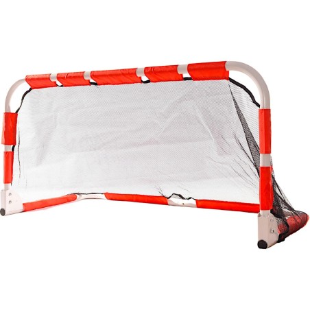 Jalgpallivärav 120x60x60 cm PURE 2 IMPROVE (valge ja punane)