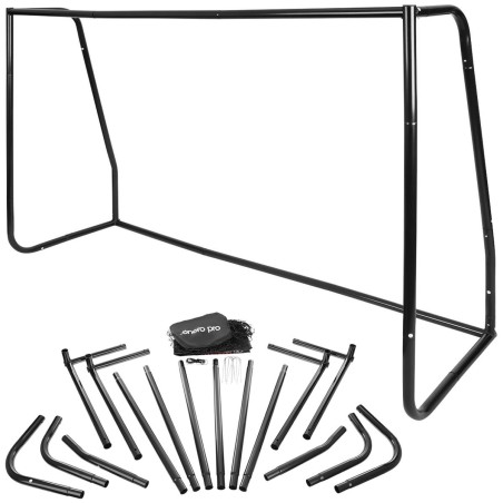 Jalgpallivärav 180x120 cm ENERO PRO must (180x120x60)