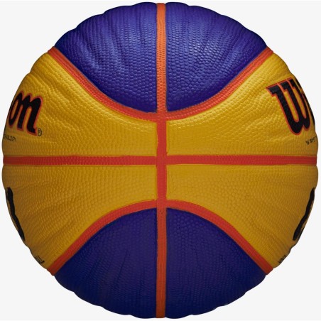 3x3 korvpall FIBA 3x3 Replica R.6 (kollane/sinine) WTB1033XB