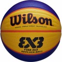 3x3 korvpall FIBA 3x3 Replica R.6 (kollane/sinine) WTB1033XB