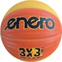 ENERO 3x3 R.6 korvpall, suurus 6 (oranž-kollane)