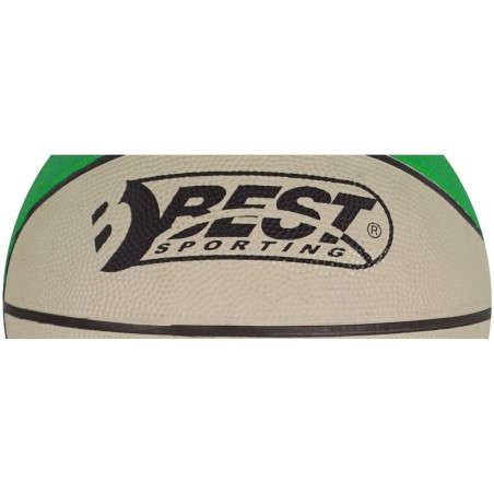 Mini Green Parim Sportline korvpall R.3 (suurus 3, roheline-beež)