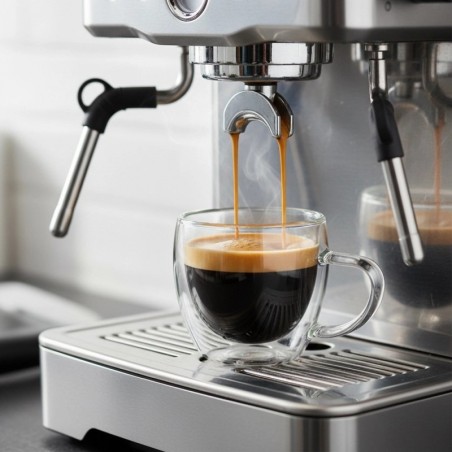 Topeltseinaga termoklaas espresso jaoks DOUBLE 100 ml