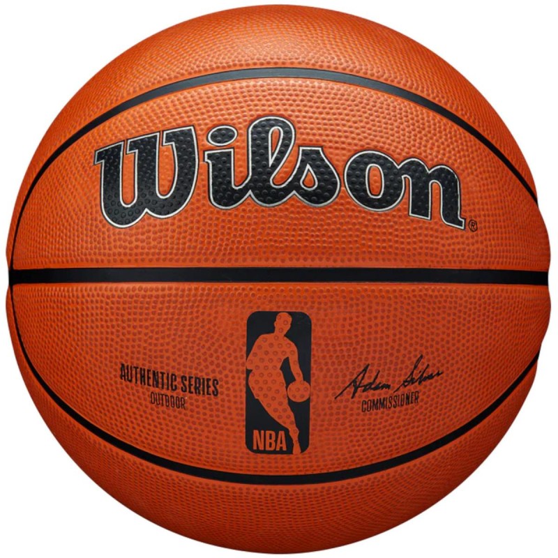 Väliskorvpall NBA Authentic Series Outdoor R.5 suurus 58 oranž