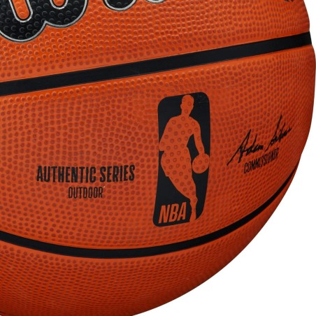 Väliskorvpall NBA Authentic Series Outdoor R.5 suurus 58 oranž