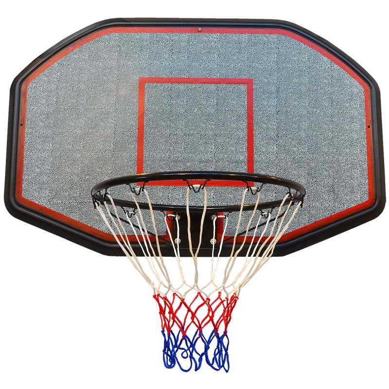 Seinale kinnitatav korvpallilaud ENERO 109×71 cm, 45 cm velg