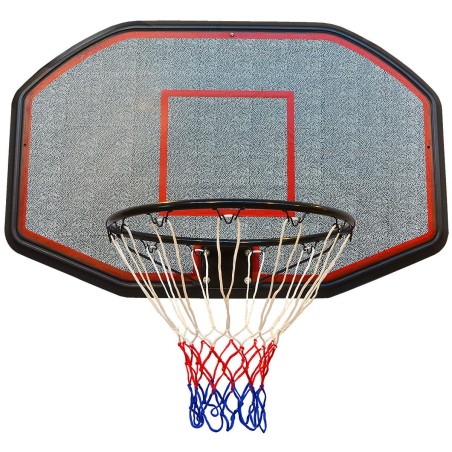 Seinale kinnitatav korvpallilaud ENERO 109×71 cm, 45 cm velg