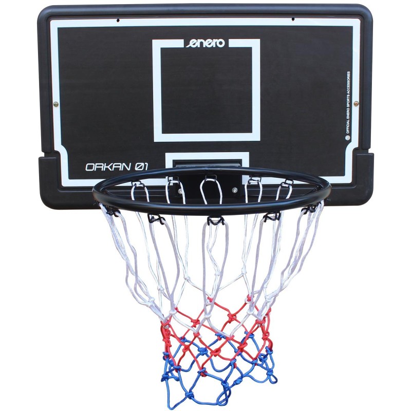 Korvpallilaud ORKAN 01 74x45 cm ja 40 cm rõngaga seinale
