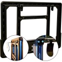 ENERO korvpallilaud veljega 82×58 cm, 38 cm