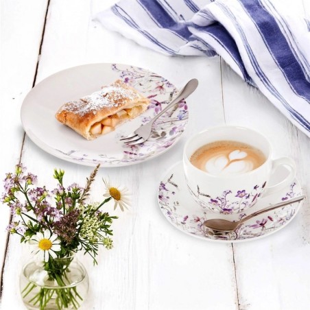 Portselanist tassi ja alustassi lilled LOU... | FreshDesign.ee