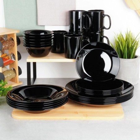 Mustast klaasist tassid 300 ml 6 tk. | FreshDesign.ee