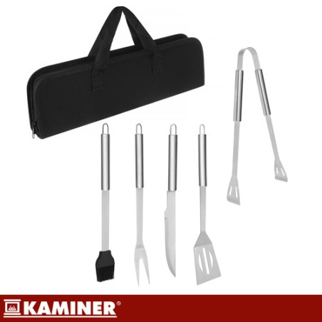 Grillitööriistade komplekt - 5 tk Kaminer 
