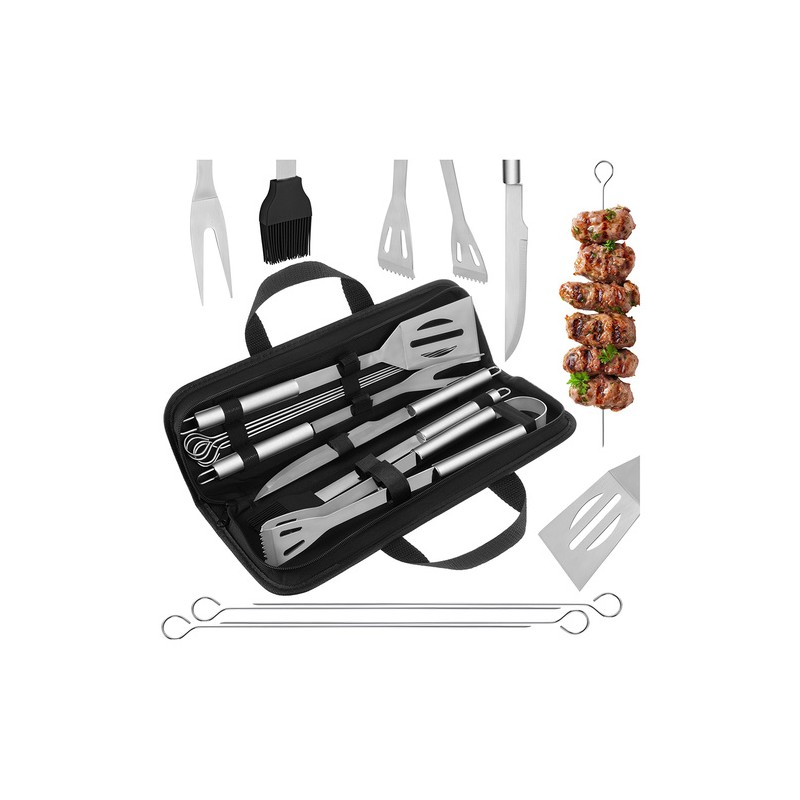 Grillitööriistade komplekt - 9 tk. Kaminer 
