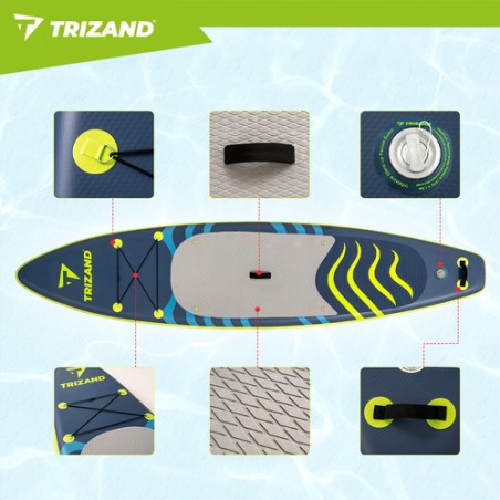 SUP-laud 320cm Trizandi tarvikutega