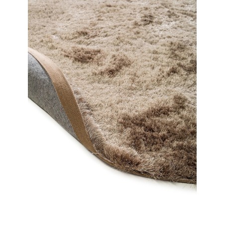 Shaggy Rug vaip Whisper Helepruun ø 160 cm