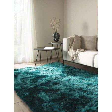 Shaggy Rug Whisper Türkiis 140x200 cm