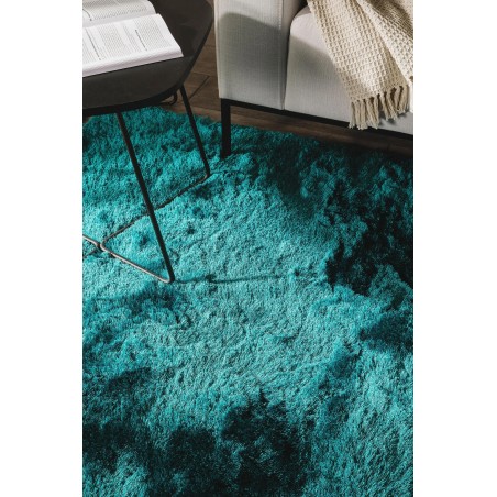 Shaggy Rug Whisper Türkiis 140x200 cm