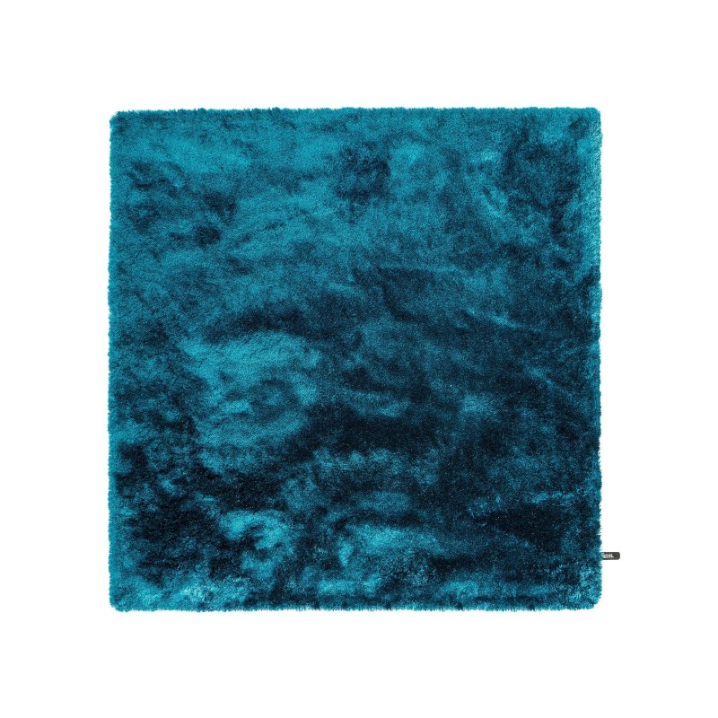 Shaggy Rug vaip Whisper Türkiissinine 200x200 cm
