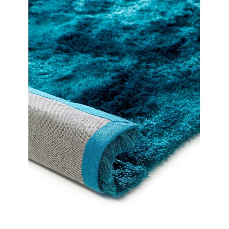 Shaggy Rug vaip Whisper Türkiissinine 200x200 cm