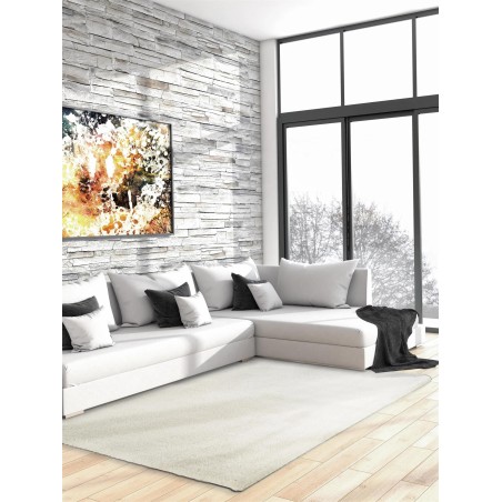 Shaggy vaip Cozy White 80x150 cm