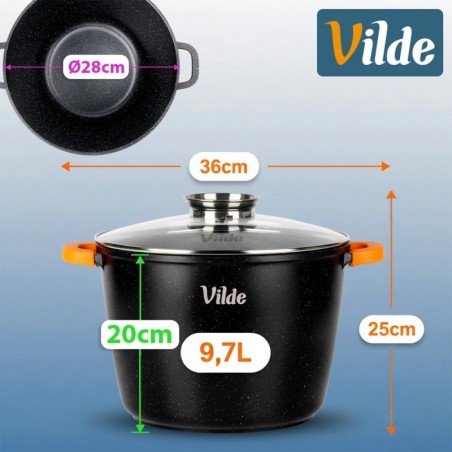 Klaaskaanega graniidist pott TERRUNA AROMA... | FreshDesign.ee