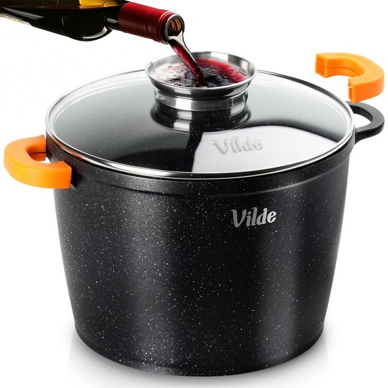 Klaaskaanega graniidist pott TERRUNA AROMA... | FreshDesign.ee