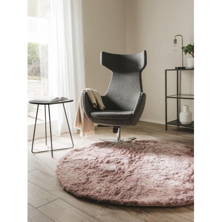 Shaggy Rug vaip Whisper Rose ø 200 cm