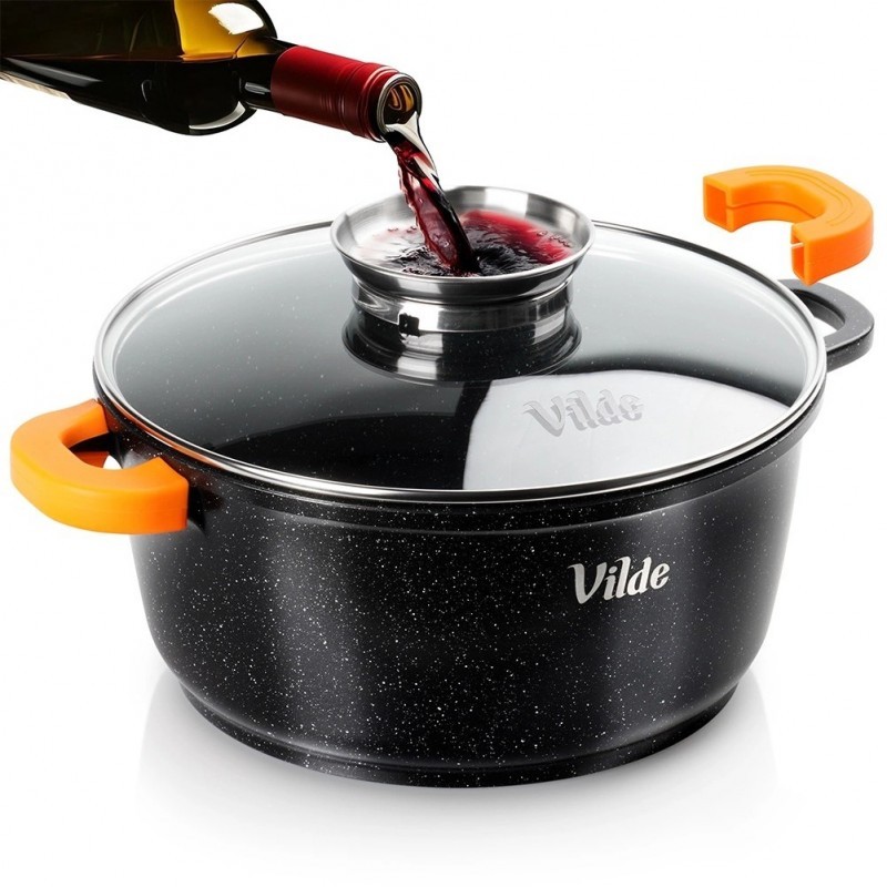 Klaaskaanega graniidist pott TERRUNA AROMA... | FreshDesign.ee