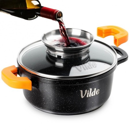 Klaaskaanega graniidist pott TERRUNA AROMA... | FreshDesign.ee