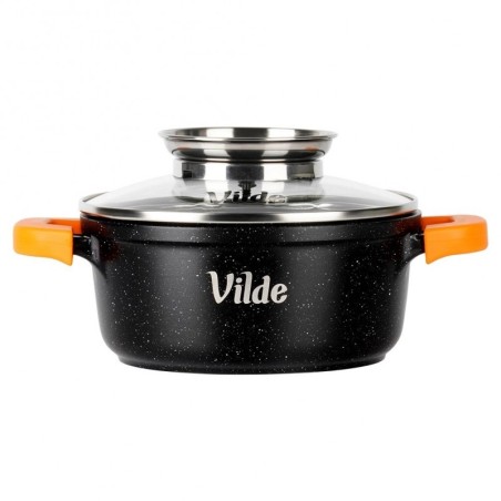 Klaaskaanega graniidist pott TERRUNA AROMA... | FreshDesign.ee