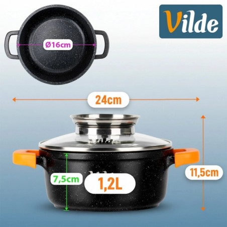 Klaaskaanega graniidist pott TERRUNA AROMA... | FreshDesign.ee