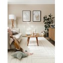 Shaggy Rug Emy Cream 140x200 cm