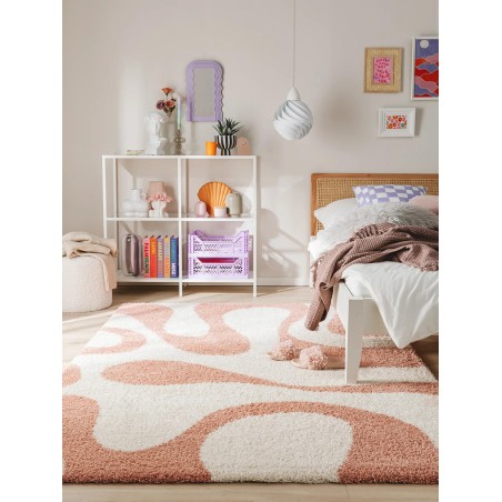 Shaggy vaip Louise Rose 200x290 cm