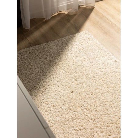 Pestav Shaggy Rug Soho Cream 80x250 cm