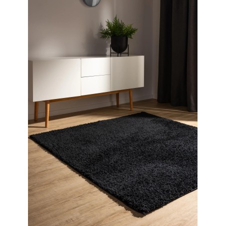Pestav Shaggy vaip Soho Black 160x160 cm