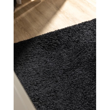 Pestav Shaggy vaip Soho Black 200x200 cm