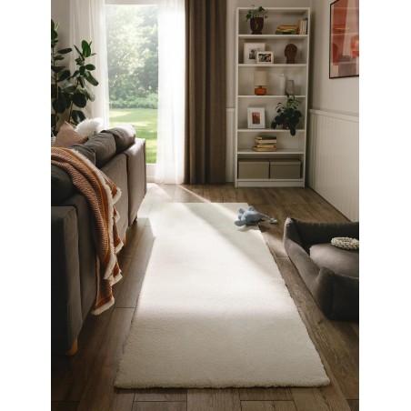 Pestav Shaggy vaip Melvin Cream 80x250 cm