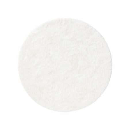 Shaggy Round Rug Cloudy Cream ø 200 cm