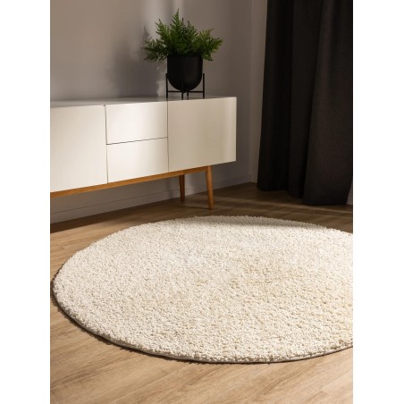 Pestav Shaggy Rug Soho Cream ø 200 cm