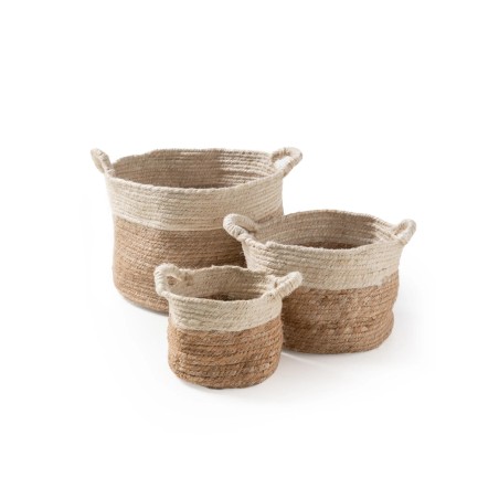 Korvikomplekt (3 tk) Aylin Cream/Beige ø 110 cm ümmargune