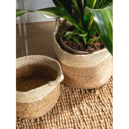 Korvikomplekt (3 tk) Aylin Cream/Beige ø 110 cm ümmargune