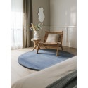 Villane vaip Bent Blue ø 150 cm ümmargune