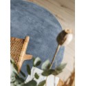 Villane vaip Bent Blue ø 150 cm ümmargune