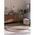 Sisalvaip Greta Grey ø 150 cm ümmargune