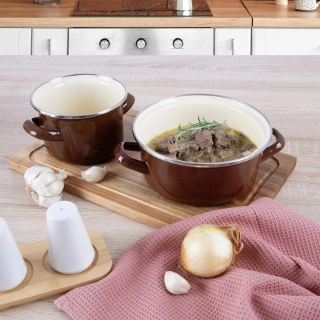 PRUUN emailpott 20,5 cm, 2, 2 liitrit