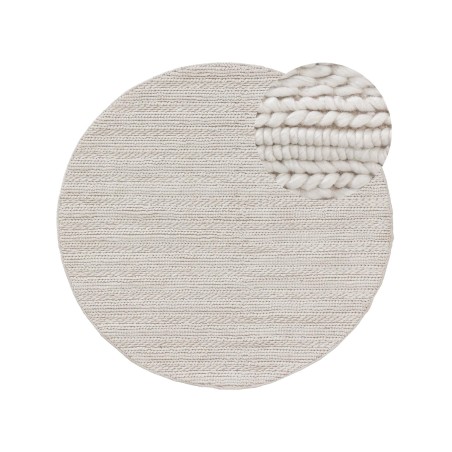 Villane vaip Dina Cream ø 100 cm ümmargune