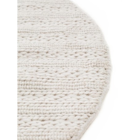 Villane vaip Dina Cream ø 100 cm ümmargune