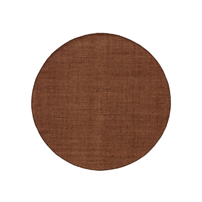 Ümmargune villane vaip Rocco Brown ø 150 cm ümmargune