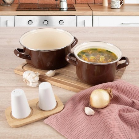 PRUUN emailpott 18,5 cm, 1, 6 liitrit